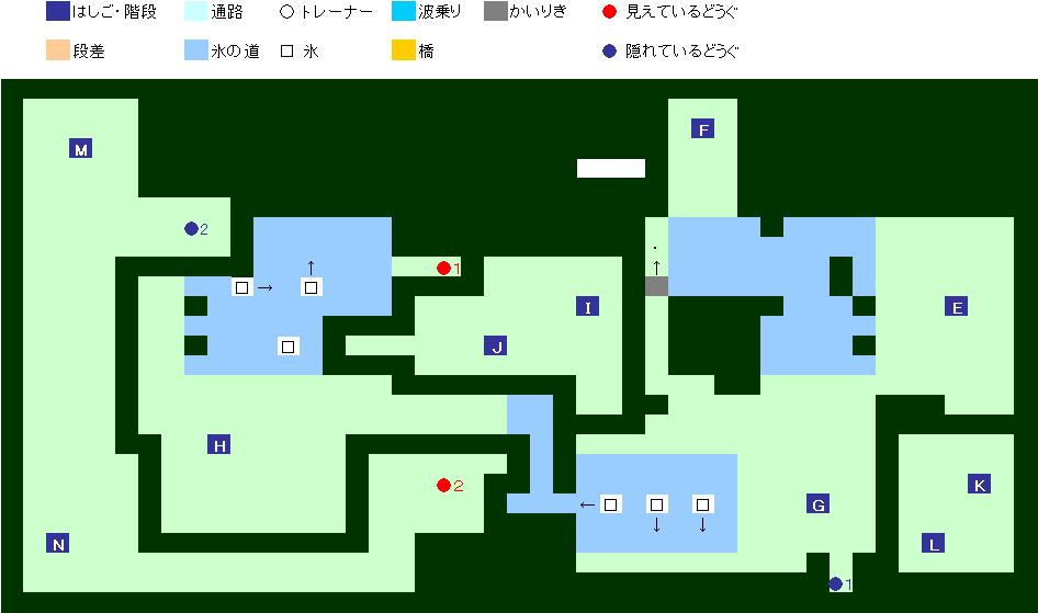 ポケットモンスターハートゴールド ソウルシルバー攻略 データベース マップ